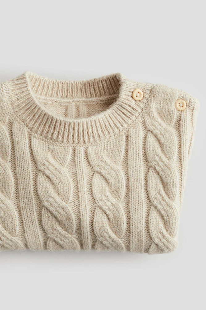 Cable-Knit Sweater