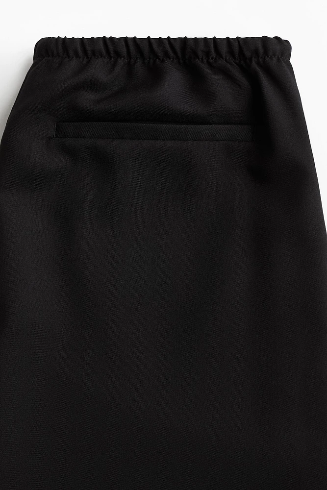 Pantalon en sergé avec cordon de serrage