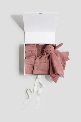 Coffret-cadeau 4 pièces en coton