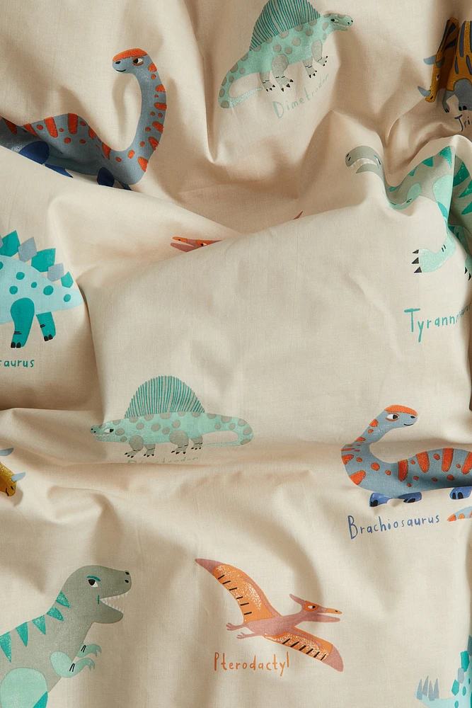 Patterned Twin Duvet Cover Set
