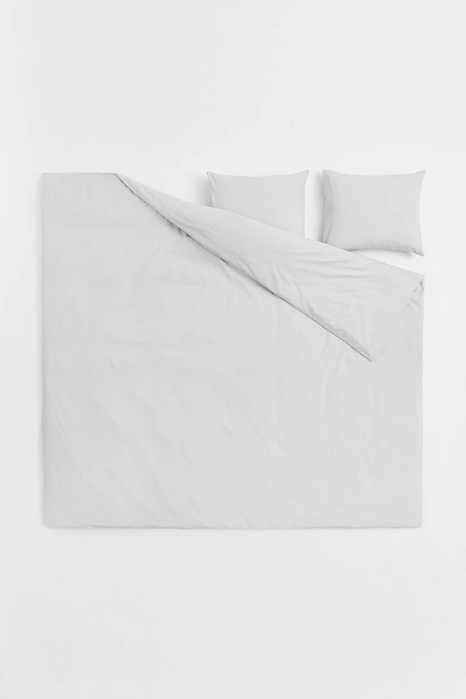 Enveloppe de couette lit double en coton