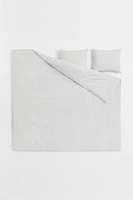 Enveloppe de couette lit double en coton