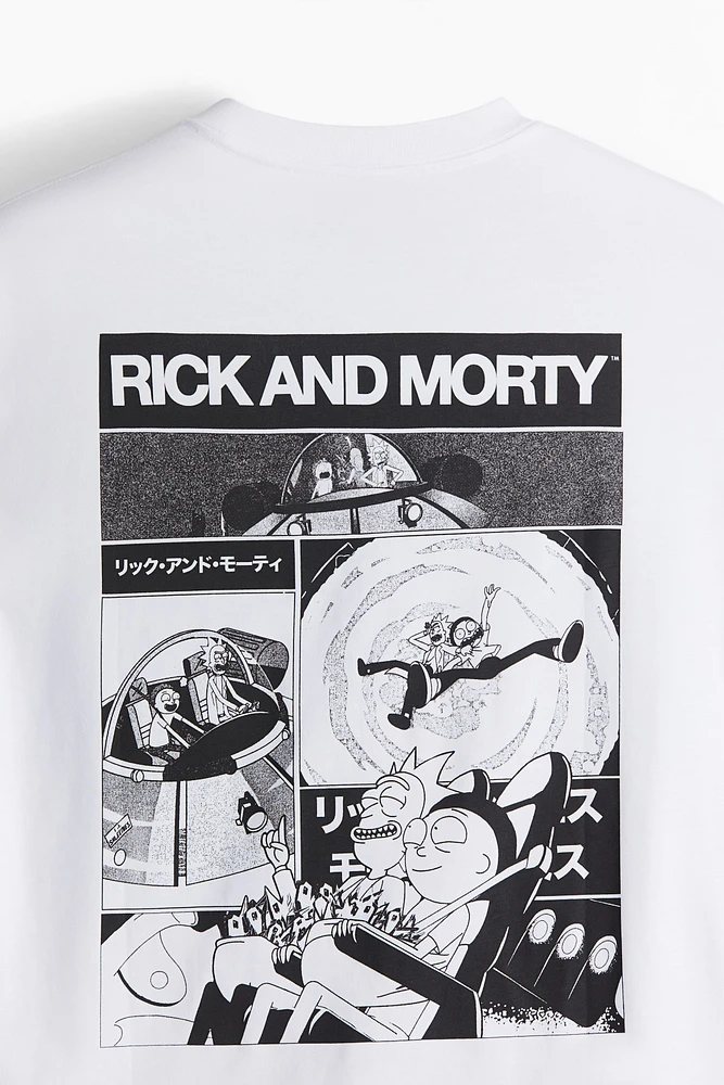 Loose-Fit Printed T-Shirt