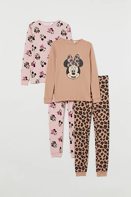 2-pack Printed Cotton Pajamas