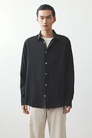 Regular Fit Lyocell-Blend Shirt