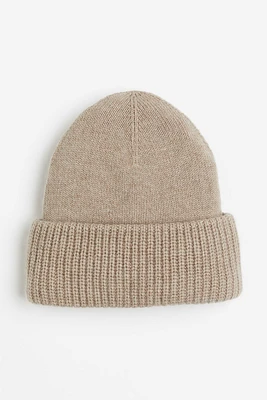 Cashmere-Blend Beanie