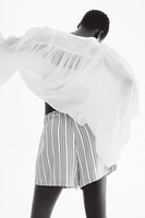 Twill Drawstring Shorts