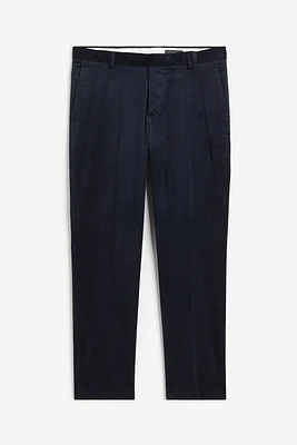 Slim Fit Velvet Suit Pants