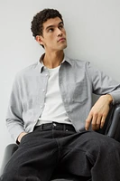 Chemise Coupe Classique en flanelle