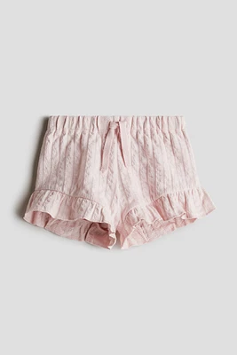 Ruffle-Trimmed Shorts