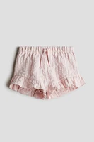 Ruffle-Trimmed Shorts