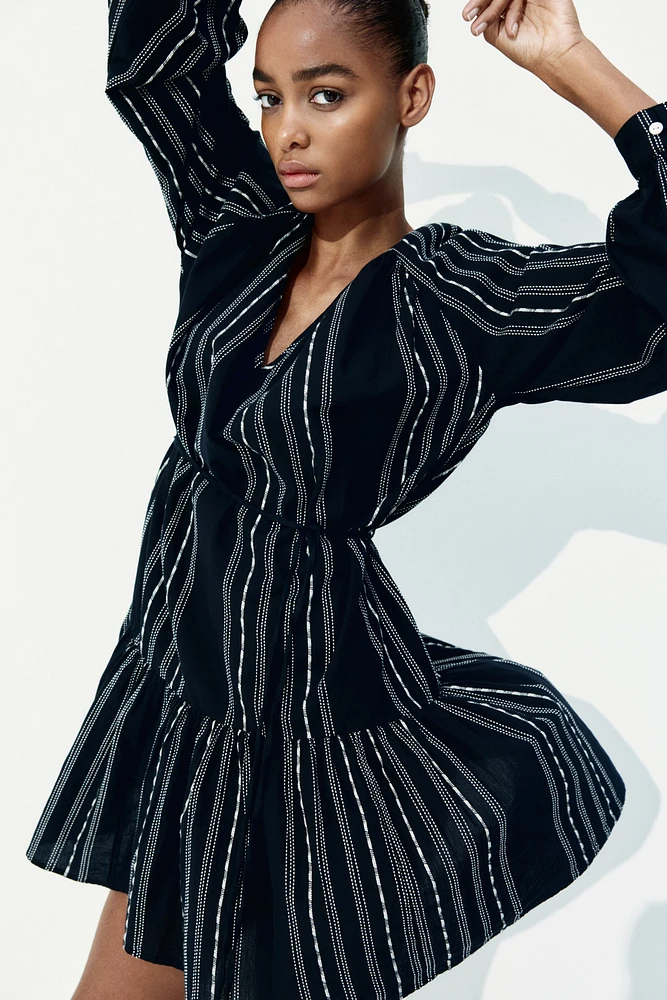 Jacquard-Weave Dress
