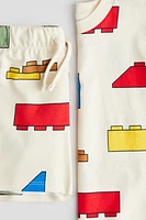 Ensemble 2 pièces imprimé