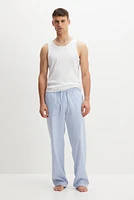 Relaxed-Fit Poplin Pants