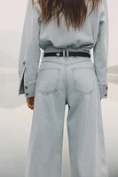 Wide High Jeans