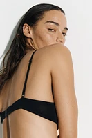 Soft-Cup Cotton Push-Up Bra