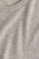 Fine-Knit Cashmere Top