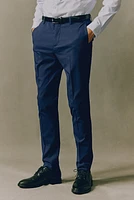 Skinny Fit Suit Pants