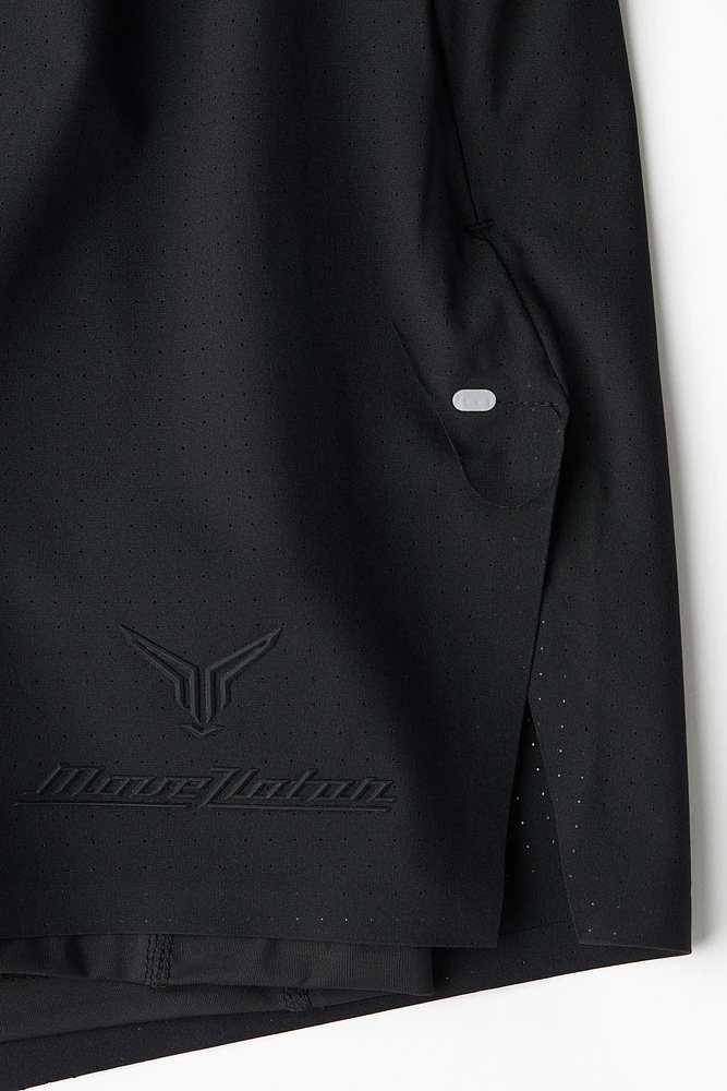 Double-Layered Sports Shorts with DryMove™