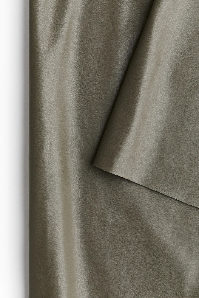 Wide Coated Joggers