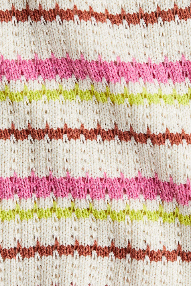 Textured-Knit Tank Top