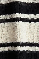 Knit Top with Collar