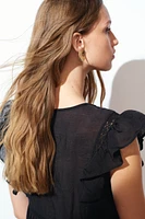 Dress with Pintucks