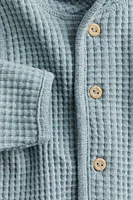 Waffled Cardigan