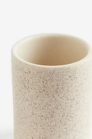 Stoneware Toothbrush Mug