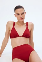 Haut de maillot triangle coussiné
