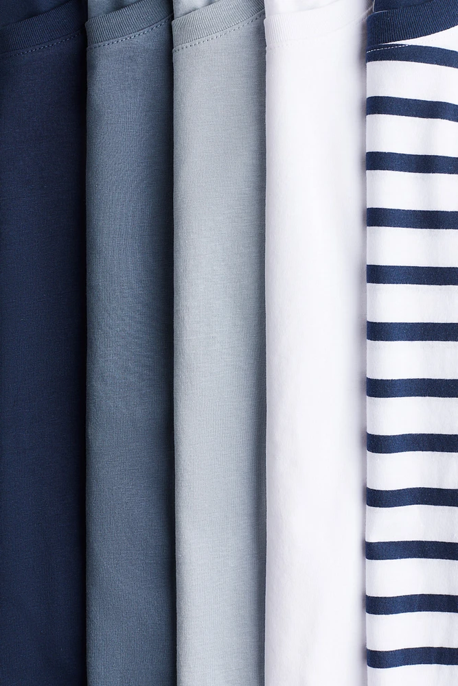 Lot de 5 hauts en jersey