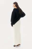 Fluffy-Knit Skirt