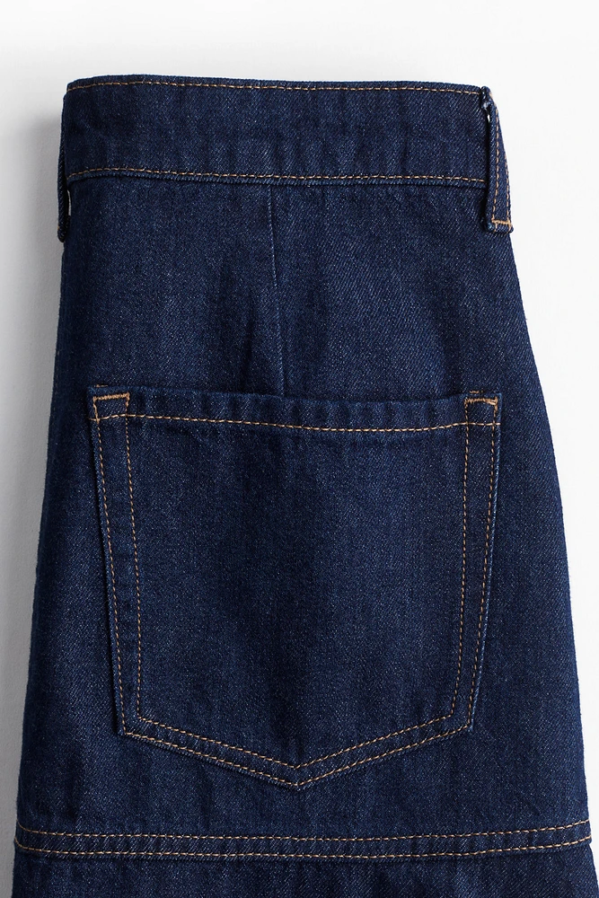 A-Line Denim Skirt