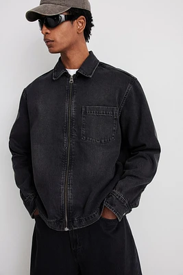 Regular-Fit Denim Overshirt