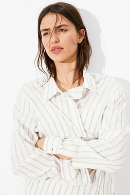 Linen-blend Shirt