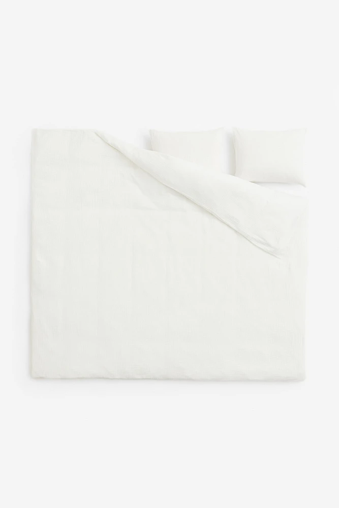 Muslin King/Queen Duvet Cover Set