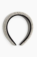 Rhinestone-Embellished Hairband