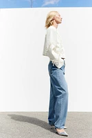 Creased Tapered Jeans