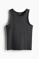 Slim Fit Ribbed Tank Top