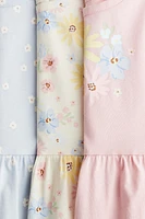 3-pack Printed Cotton Dresses