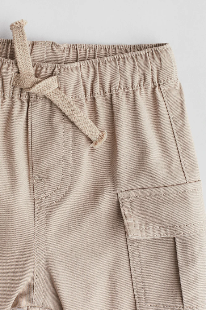 Cotton Twill Joggers