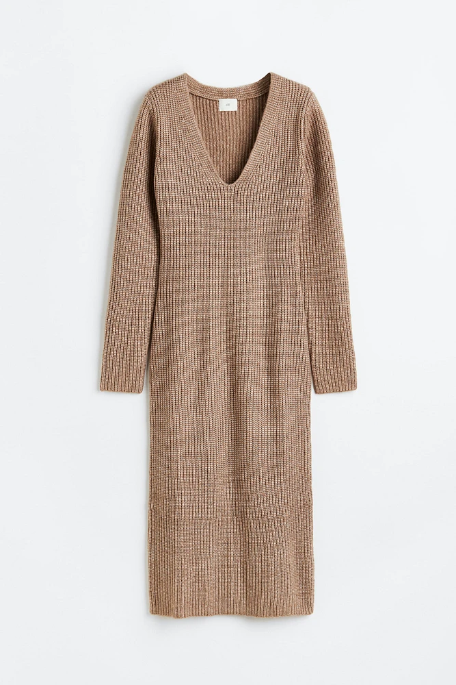 Rib-knit Dress