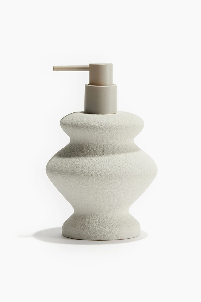 Stoneware Soap Dispenser