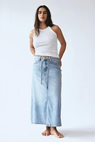 Feather Soft Denim Skirt