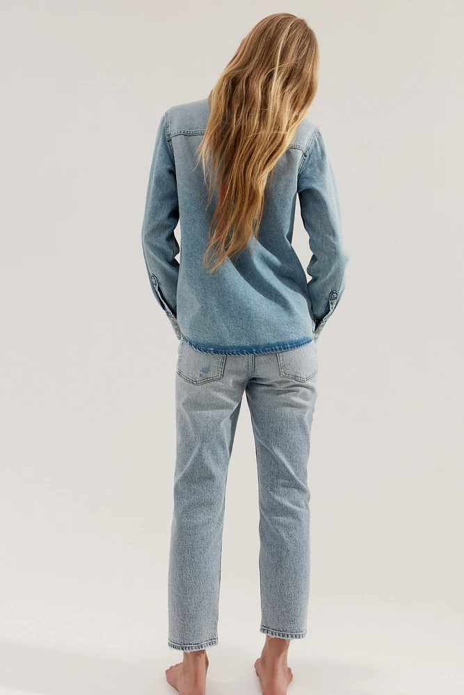 Chemise en denim