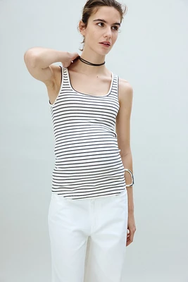 MAMA Ribbed Tank Top