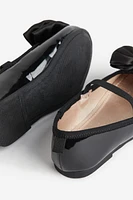 Appliquéd Ballet Flats