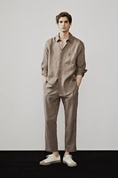 Regular Fit Linen Shirt