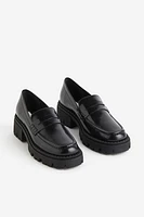 Chunky Leather Loafers