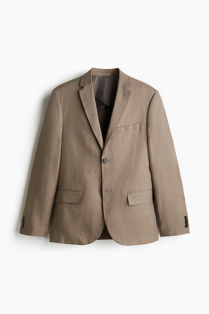 Veste près du corps en lin